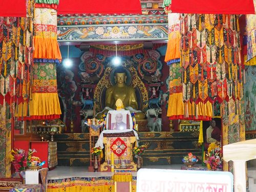 Bodhgaya • Monastère Shechen Tennyi Dargyeling ( Inde, Bihar )